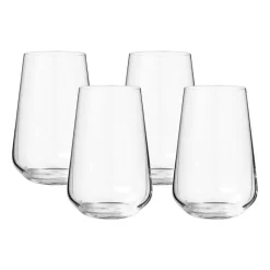 Xenos Glazensets|Waterglazen-Waterglazen kristal - 380 ml - set van 4