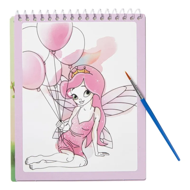 Xenos Kleurboeken-Waterkleurboek prinsessen - 25.5x17 cm