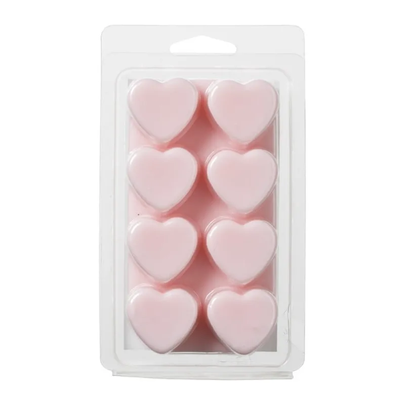 Xenos Waxmelts-Wax hartjes set van 8 - diverse varianten