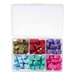 Xenos Knutselspullen-Wax tabletjes - 6 kleuren