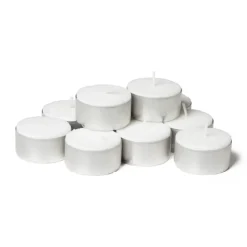 Xenos Kerstcadeaus|Waxinelichtjes-Waxinelichten - 8 branduren - set van 30