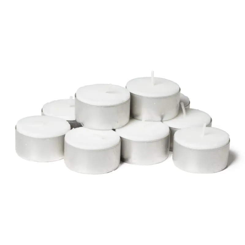 Xenos Kerstcadeaus|Waxinelichtjes-Waxinelichten - 8 branduren - set van 30