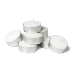 Xenos Waxinelichtjes-Waxinelichten - 6 branduren - set van 50