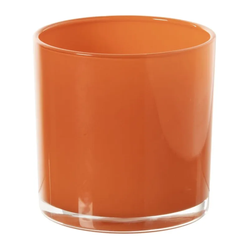 Xenos Waxinelichthouders-Waxinelichthouder - rood - ø10x10 cm