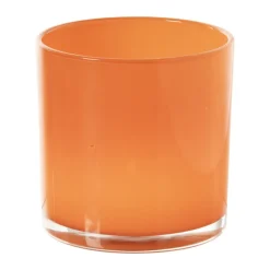 Xenos Waxinelichthouders-Waxinelichthouder - rood - ø10x10 cm