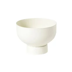Xenos Waxinelichthouders-Waxinelichthouder met standaard - wit - ø8x6 cm