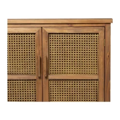 Xenos Kast Met Deuren-Webbing kast Bandung - bruin - 72x80.5x39 cm