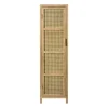 Xenos Kast Met Deuren-Webbing kast smal Bandung - naturel - 160.5x45x40.5 cm