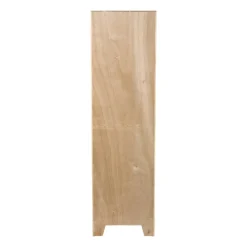Xenos Kast Met Deuren-Webbing kast smal Bandung - naturel - 160.5x45x40.5 cm