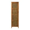 Xenos Kast Met Deuren-Webbing kast smal Bandung - bruin - 160.5x45x40.5 cm