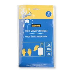 Xenos Badtextiel-Wegwerp washandjes - set van 10