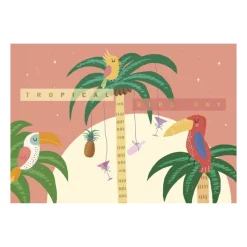 Xenos Wenskaarten-Wenskaart exotic - tropical birthday