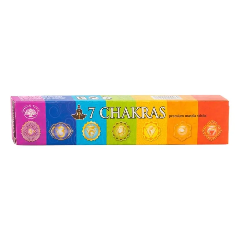 Greentree Wierook-Wierook - 7 chakra - set van 12