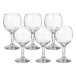Xenos Wijnglazen-Wijnglas basic - 275 ml - set van 6