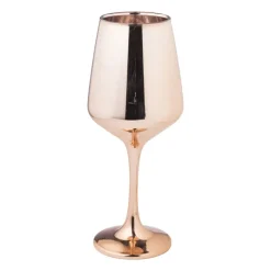 Xenos Wijnglazen|Cocktailglazen-Wijnglas koper - koperkleurig - 450 ml
