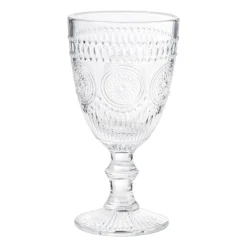 Xenos Bruiloft|Buitenservies-Wijnglas romantic - helder - 225 ml