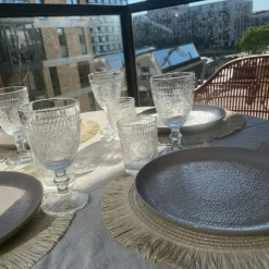 Xenos Bruiloft|Buitenservies-Wijnglas romantic - helder - 225 ml