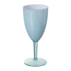 Xenos Buitenservies|Wijnglazen-Wijnglas solid - blauw - ml