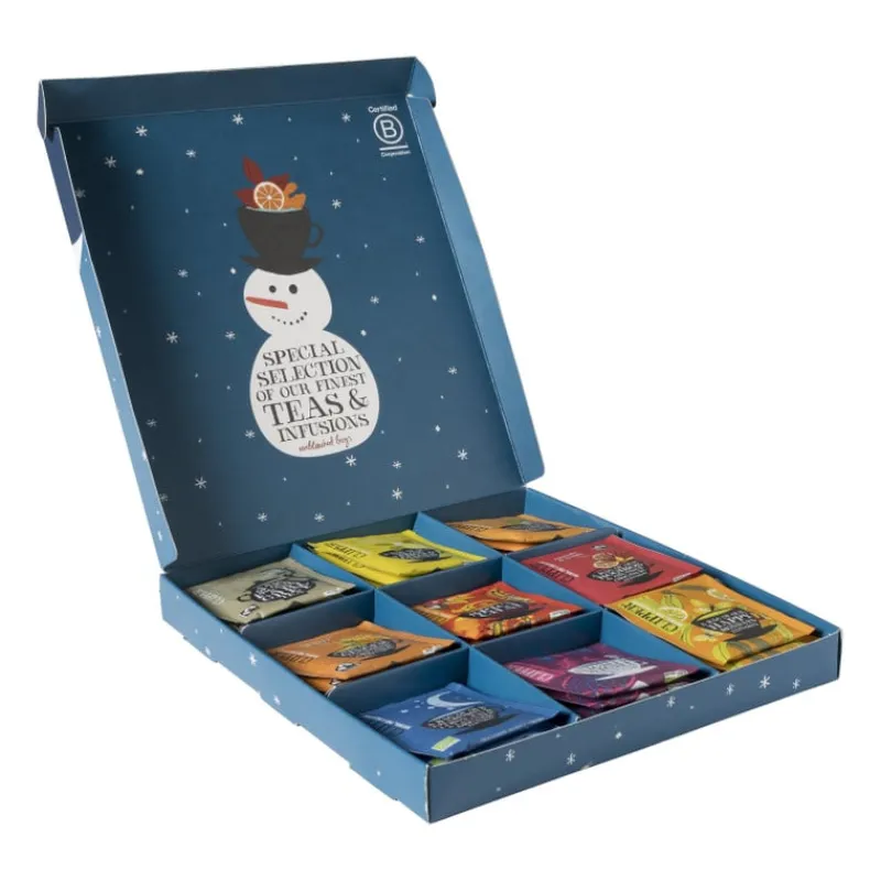Xenos Kerstcadeaus-Winter giftbox clipper - 86 gram