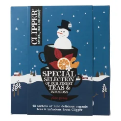 Xenos Kerstcadeaus-Winter giftbox clipper - 86 gram