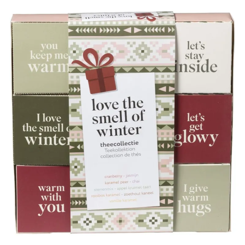 Xenos Thee|Kerstcadeaus-Winter thee assorti - 9x8 stuks