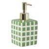 Xenos Zeeppompjes|Kerstcadeaus-Zeeppompje blokjes - groen/wit - 15.8x7x7 cm